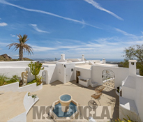 Cortijo tradicional andaluz con ruina